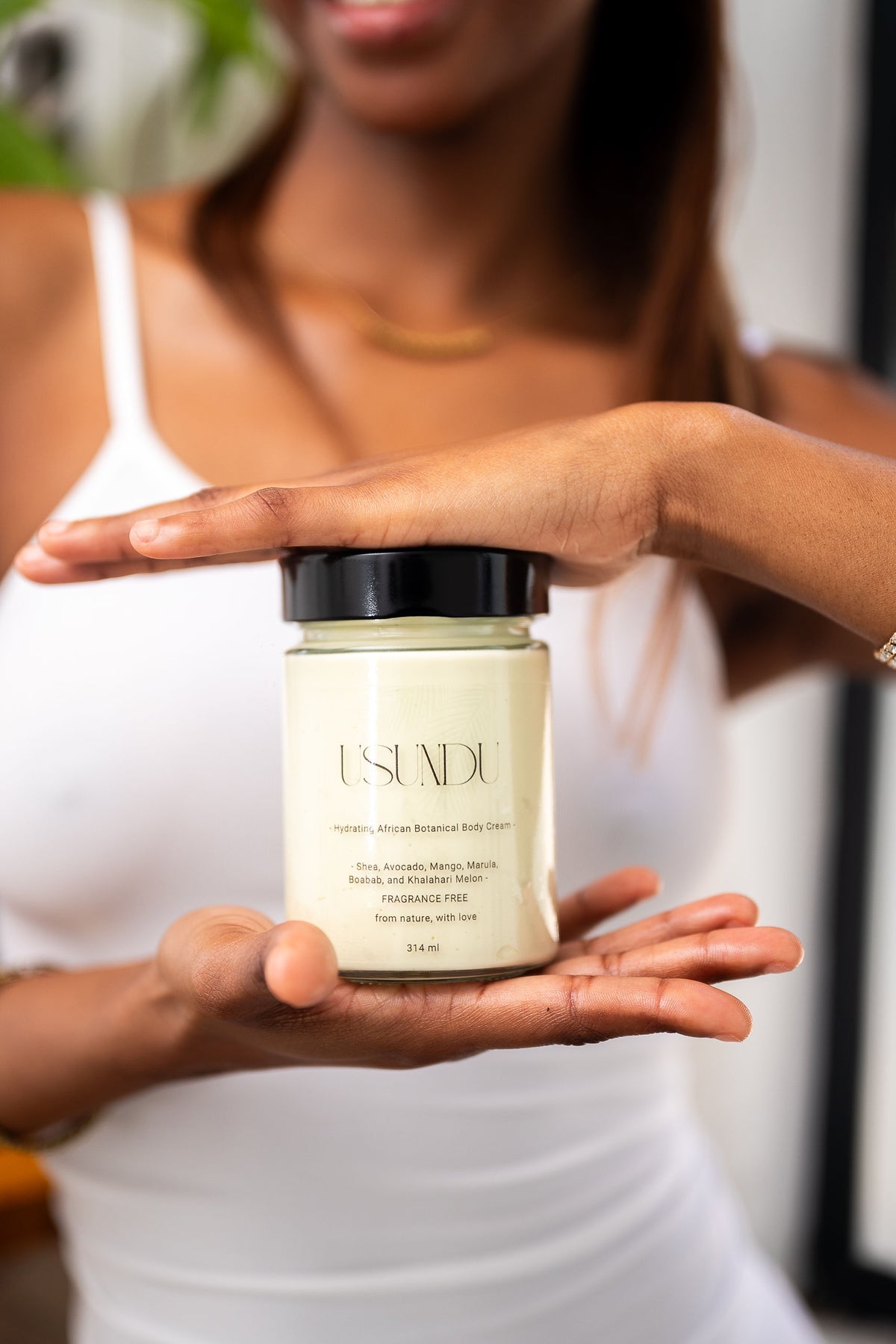 Fragrance Free Hydrating African Botanical Body Cream - 212 ml