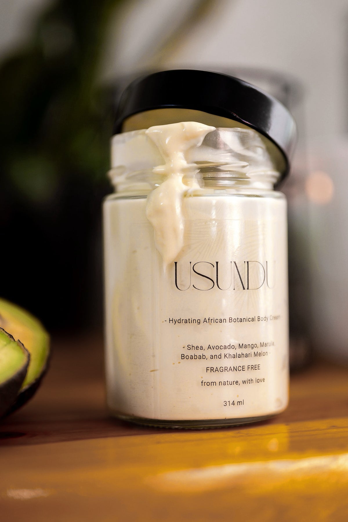 Fragrance Free Hydrating African Botanical Body Cream - 314 ml